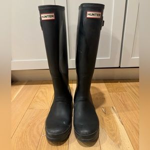 Tall Hunter rain boots